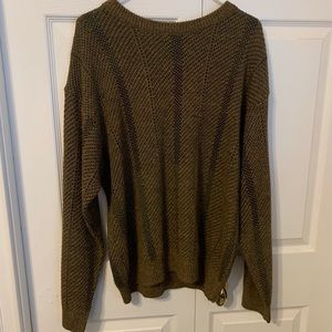★ tan/brown sweater size L ★